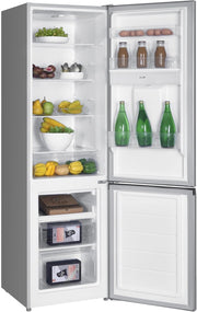 GEDTECH Frigorífico combinado - congelador inferior - GCB262SL Plata - capacidad 262L - Clase E