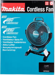 Ventilador inalámbrico Makita DCF301Z 18V (sin batería, sin cargador)