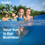 Piscina elevada redonda Bestway Steel Pro MAX con bomba y cobertor