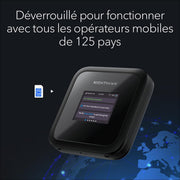 NETGEAR (MH3150) Nighthawk M3 - Router móvil 5G WiFi 6, 2,5 Gbps – Funciona con cualquier tarjeta SIM - Hotspot WiFi, uso personal o profesional – Red segura – AX3600, hasta 32 dispositivos