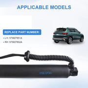 575827851 575827851A Para Seat Para Ateca Para Cupra Para Ateca Para KH7 Para KHP 2018-2023 Soporte de elevación eléctrico Amortiguador Pistón de gas para portón trasero eléctrico (Puntal izquierdo)
