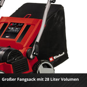 Escarificador y aireador de césped a batería Einhell GE-SA 36/35 Li-Solo