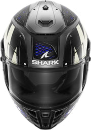 SHARK, Casco integral de moto SPARTAN RS STINGREY Gris/Blanco/Azul AAB, L