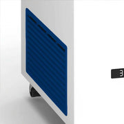 MBH - Congelador horizontal comercial de 222 L con tapa ciega, termostato ajustable, cerradura y ruedas para hostelería y catering (843 x 670 x 895 mm)
