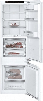Frigorífico combi Bosch KGN36NWEA Serie 2, 186 x 60 cm, 215 L de refrigeración y 87 L de congelación, NoFrost: nunca más tendrá que descongelar, iluminación LED para una distribución uniforme de la luz