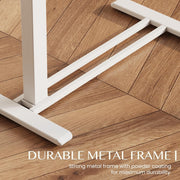 Mesa auxiliar FLEXISPOT: mesa para portátil y mesa de cama flexible con tablero inclinable, altura ajustable y móvil, ideal para sofá, cama y momentos de lectura (Arce, 80x40cm)