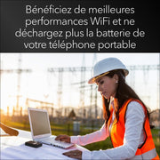 NETGEAR (MH3150) Nighthawk M3 - Router móvil 5G WiFi 6, 2,5 Gbps – Funciona con cualquier tarjeta SIM - Hotspot WiFi, uso personal o profesional – Red segura – AX3600, hasta 32 dispositivos