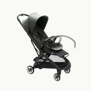 Cochecito de viaje ultracompacto Bugaboo Butterfly, pequeño y ligero, plegable con una sola mano y fácil de maniobrar, cochecito urbano ergonómico para bebés a partir de 6 meses, con mucho espacio de almacenamiento, Stormy Blue