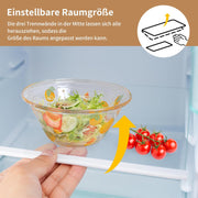 Refrigerador con congelador Merax, combinación frigorífico-congelador, frigorífico pequeño con 51L y congelador de 21L, silencioso, LED, estantes de vidrio, cajón para verduras, estantes en la puerta, para cocina, sala de estar, oficina, negro