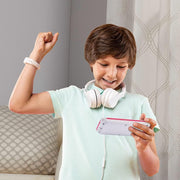 VTech - KidiCom Advance 3.0 Rosa, Dispositivo portátil para niños sin contrato y seguro – 6/12 años – Contenido en francés