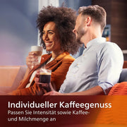 Cafetera espresso automática Philips Serie 5400: disfrute de 12 bebidas, sistema LatteGo de limpieza rápida, pantalla TFT intuitiva, ajustes de café personalizables, diseño de cocina de primera calidad (EP5441/50)