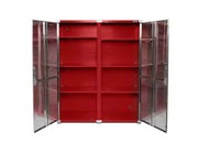 Juego de gabinetes de almacenamiento extra anchos de 2 piezas Seville Classics UltraHD, 60 x 24