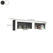 Alacenas de pared para cocina, de madera blanca