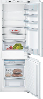 Frigorífico combi Bosch KGN36NWEA Serie 2, 186 x 60 cm, 215 L de refrigeración y 87 L de congelación, NoFrost: nunca más tendrá que descongelar, iluminación LED para una distribución uniforme de la luz