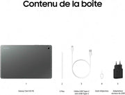 Samsung Galaxy Tab S10 FE, Tableta Android WIFI 10.9" 128 GB, S Pen incluido, Certificación IP68, Gris Antracita, Cargador de red rápido 25W incluido, Versión FR