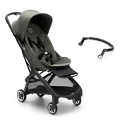 Cochecito de viaje ultracompacto Bugaboo Butterfly, pequeño y ligero, plegable con una sola mano y fácil de maniobrar, cochecito urbano ergonómico para bebés a partir de 6 meses, con mucho espacio de almacenamiento, Stormy Blue