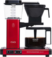Moccamaster KBG Select, cafetera, cafetera retro, café de filtro, color blanco hueso, 1,25 L