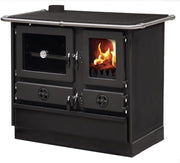 Cocina de leña Interstoves MAGNUM MBS de hierro fundido, salida por el lado izquierdo -