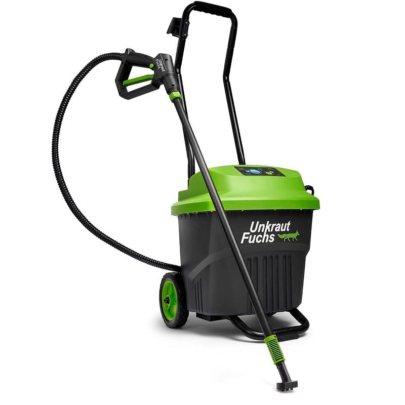 Eliminador de malas hierbas eléctrico con agua caliente Fox One, limpiador a vapor, sin gas ni llama, para malas hierbas, musgo, hierba del obispo y verdín.