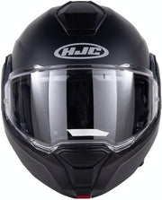 HJC, Casco de moto modular i100 UNI Semi Mate Negro, L