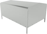 Remolque Tema de un solo eje 264x126 cm ECO 2612 con lona alta