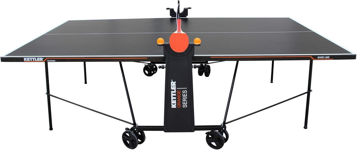 Mesa de ping pong KETTLER Basic Outdoor | Resistente a la intemperie | Plegable