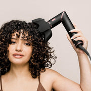 Shark FlexStyle 5 en 1, moldeador de aire y secador de pelo, accesorio rizador Auto-Wrap, cepillo plano, cepillo ovalado, concentrador, difusor, estuche de almacenamiento, sin daños por calor, negro/oro rosa, HD440EU