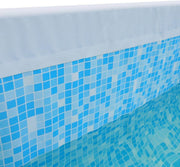 Piscina de estructura de acero GEAR - div. modelos/tamaños - redonda, rectangular o cuadrada, 70-122 cm de altura, piscina de marco de acero, piscina de jardín, piscina elevada, piscina 300x200 300x300 400x200 Ø 366cm Ø 457cm