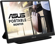 ASUS ZenScreen MB166C - Monitor portátil FHD de 15,6" - Teletrabajo o gaming - Alimentación y visualización mediante USB tipo C - Panel IPS - 1920x1080 - Tecnología Flicker-Free/Filtro de luz azul - para portátil