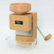 Molinillo manual hawos Molere de madera contrachapada de haya: molino de cereales de accionamiento manual