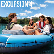 Set de bote Intex Excursion 4 66324NP (Inflado: 315 x 165 x 43 cm)