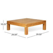 Set de conversación de 6 piezas de madera de acacia Brava Outdoor de Christopher Knight Home