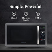 Horno de microondas Farberware Classic de 1.1 pies cúbicos y 1000 vatios