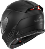 Shark, Casco de moto integral SKWAL i3 Blank SP Negro Mate, M, KAK
