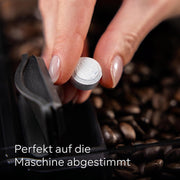 Cafetera superautomática SIEMENS EQ6 plus s700 TE657503DE, para una gran variedad de especialidades de café, boquilla para espuma de leche, molinillo de cerámica, función de doble taza, antical, limpieza automática por vapor, 1500 W, acero inoxidable