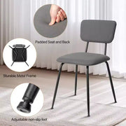 Juego de 4 sillas de comedor Karl Home