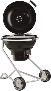 RÖSLE Barbacoa de carbón esférica No.1 AIR F60, sistema de control de aire, termómetro en la tapa, rejilla de acero inoxidable, superficie de cocción extra grande