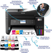 Impresora multifunción de inyección de tinta Epson EcoTank ET-4800 A4 con Wi-Fi, incluye tinta para hasta 3 años