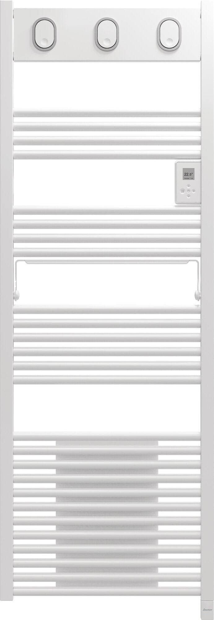 Radiateur sèche-serviettes électrique soufflant Sauter Marapi 1750W tactile blanc