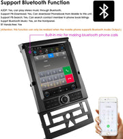 Autorradio Android 14 con pantalla vertical de 9,7" para Peugeot 407 2004-2011, compatible con Carplay / Android Auto, mandos en el volante, WiFi, 4G, AM/FM, 4 núcleos, 2GB de RAM