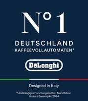 Cafetera superautomática De'Longhi Magnifica S con espumador de leche, espresso y capuchino, panel de control, negro ECAM11.112.B