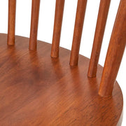 Sillas de comedor de madera maciza con respaldo de barrotes Simple Living Venice (juego de 2)