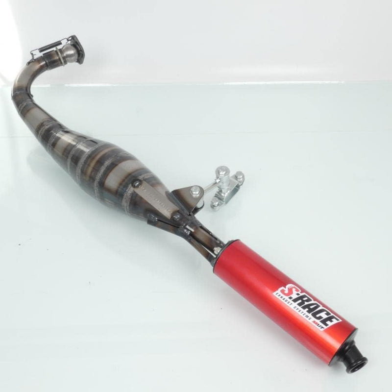 Tubo de escape MVT compatible con ciclomotor Peugeot 50 103 RCX 1994 a 2003 MVT S Race SP2 / 63328