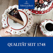Villeroy & Boch – Toy's Delight Vajilla de Navidad de 12 piezas, set de platos navideños Toys, vajilla navideña, servicio de Navidad para 4 personas, platos llanos, platos hondos, platos de desayuno, porcelana