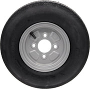 Rueda de repuesto para remolque Deli 4.00-8 4.80-8 4PR 62M para Stema DDR, rueda completa con orificio central grande, juego o individual, 8 pulgadas