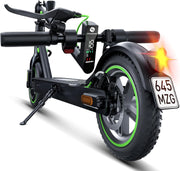 Patinete eléctrico homologado para la vía pública, 8,5 pulgadas, 30 km de autonomía máxima, aplicación, pantalla LED, carga máxima de 120 kg, patinete eléctrico plegable para adultos para el desplazamiento diario.