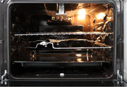Cocina a gas Gasline SHGG6060FGIX de acero inoxidable de 60 cm con horno a gas, termostato y convección
