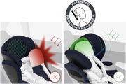CYBEX Gold Silla de Coche Solution S2 i-Fix, para coches con y sin ISOFIX, 100 - 150 cm, de 3 a 12 años aprox. (15 - 50 kg), Ocean Blue