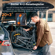 Bicicleta eléctrica ENGWE L20 3.0 Boost, batería de 48 V 13,5 Ah, hasta 135 km, sensor de par y frenos hidráulicos, neumáticos de 20 x 3,0, compatibilidad con aplicaciones