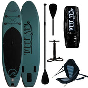 Set de tabla de SUP Deep Sea Kayak pro 300 cm, verde
